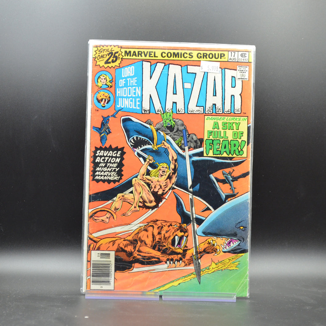 KA-ZAR #17 - 2 Geeks Comics