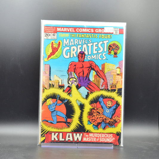 MARVEL'S GREATEST COMICS #43 - 2 Geeks Comics