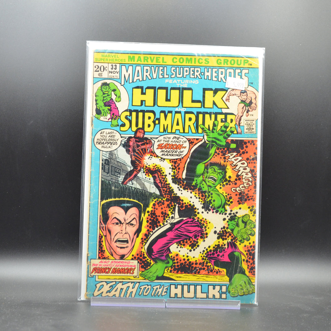 MARVEL SUPER-HEROES #33 - 2 Geeks Comics