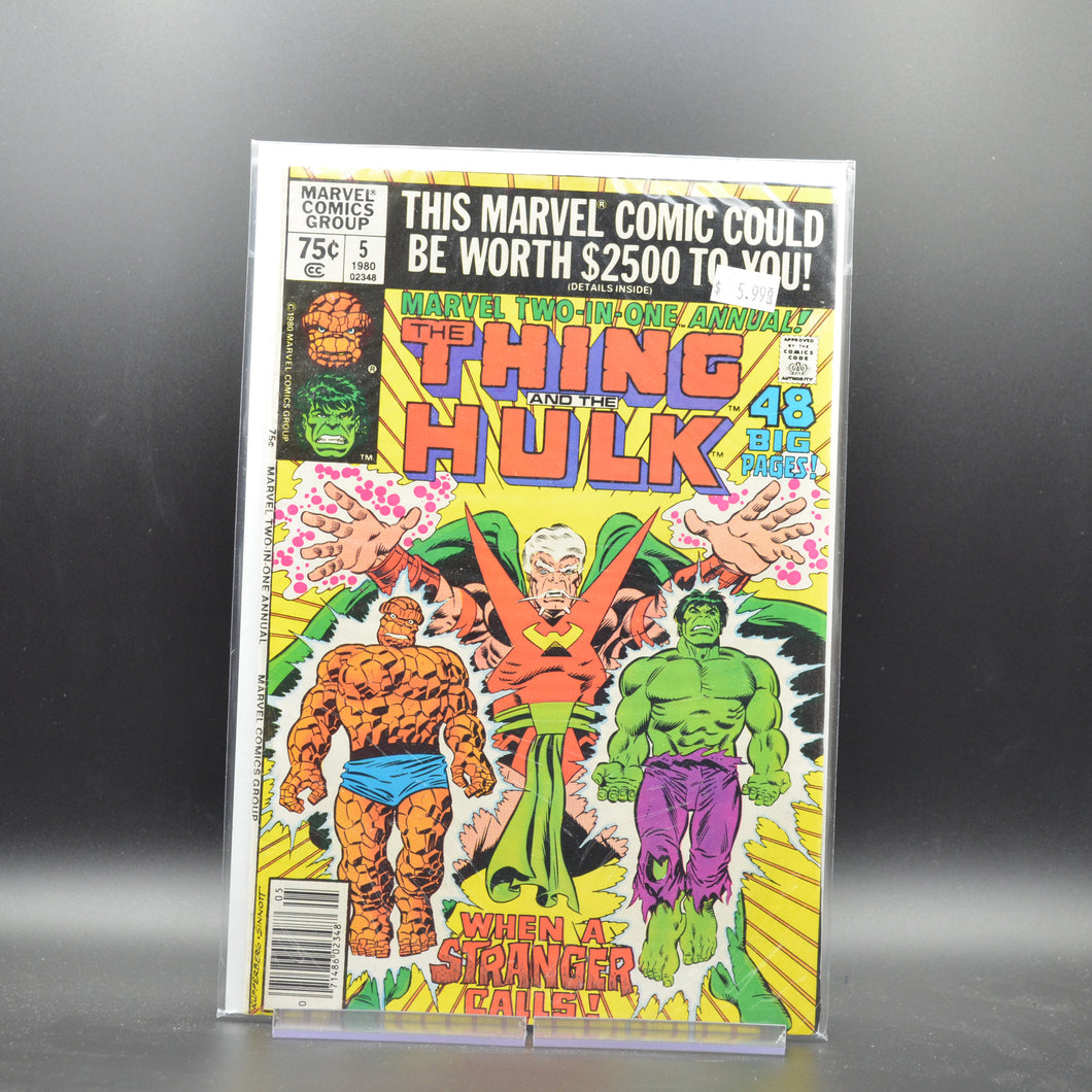 MARVEL TWO-IN-ONE #5 Annual - 2 Geeks Comics