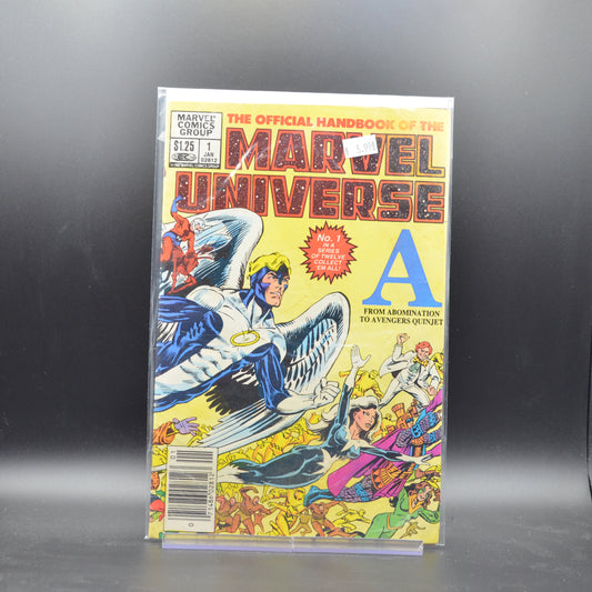 OFFICIAL HANDBOOK OF THE MARVEL UNIVERSE #1 - 2 Geeks Comics