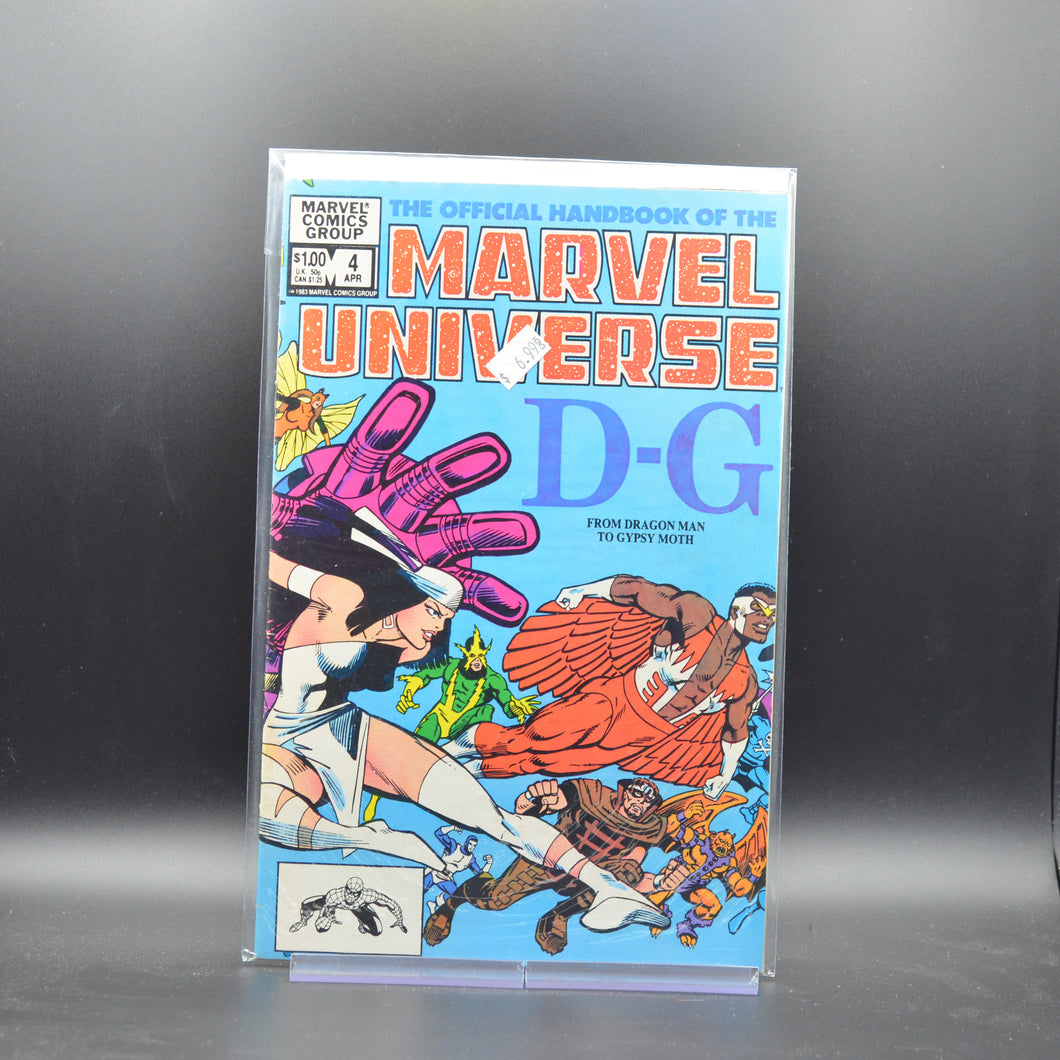 OFFICIAL HANDBOOK OF THE MARVEL UNIVERSE #4 - 2 Geeks Comics