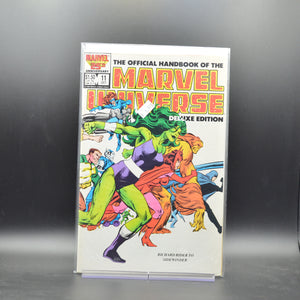 OFFICIAL HANDBOOK OF THE MARVEL UNIVERSE: DELUXE EDITION #11 - 2 Geeks Comics