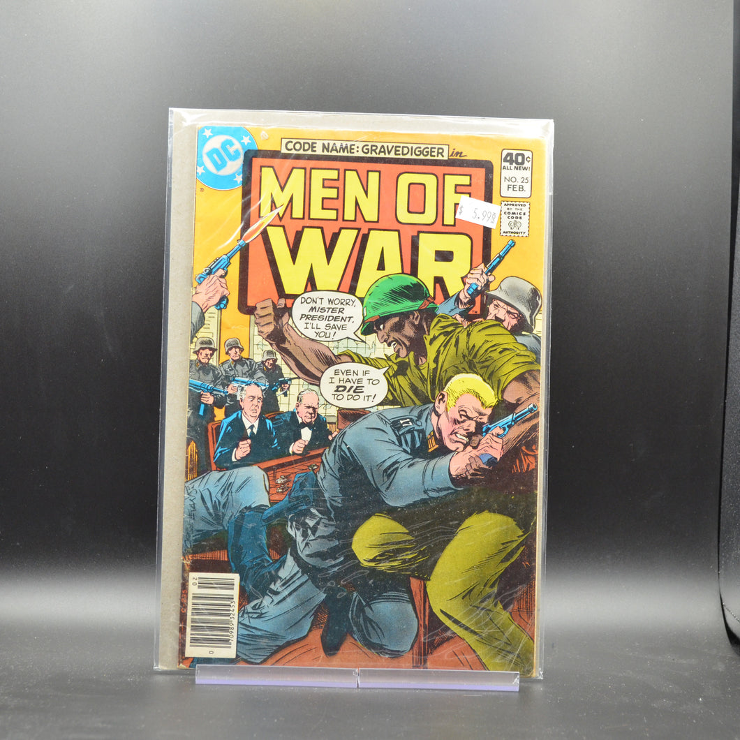 MEN OF WAR #25 - 2 Geeks Comics