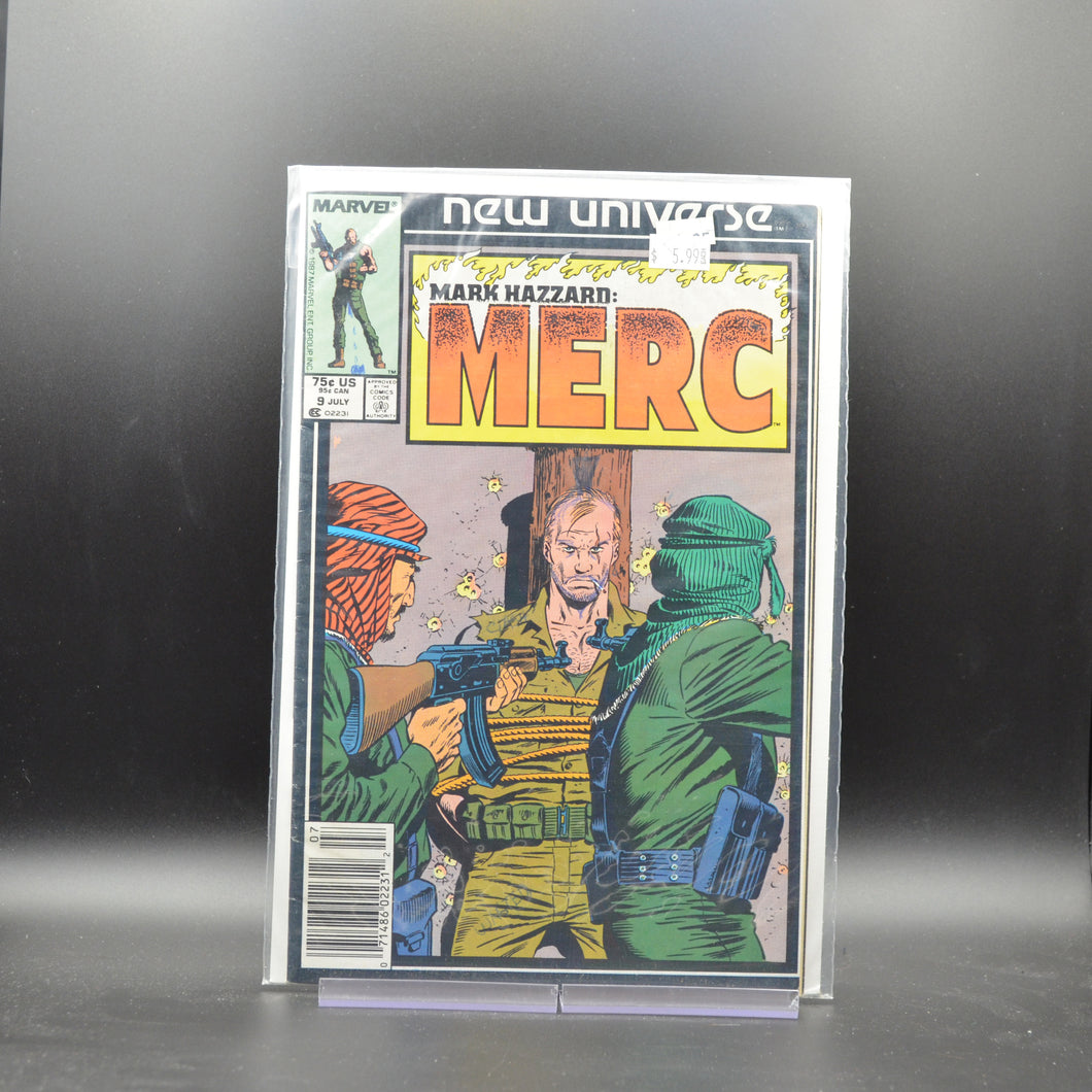 MARK HAZZARD: MERC #9 - 2 Geeks Comics