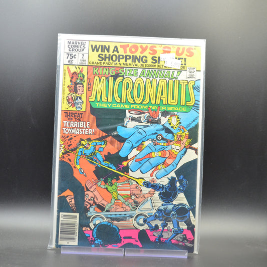 MICRONAUTS #2 Annual - 2 Geeks Comics