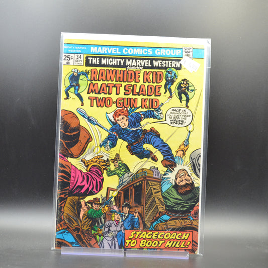 MIGHTY MARVEL WESTERN #34 - 2 Geeks Comics
