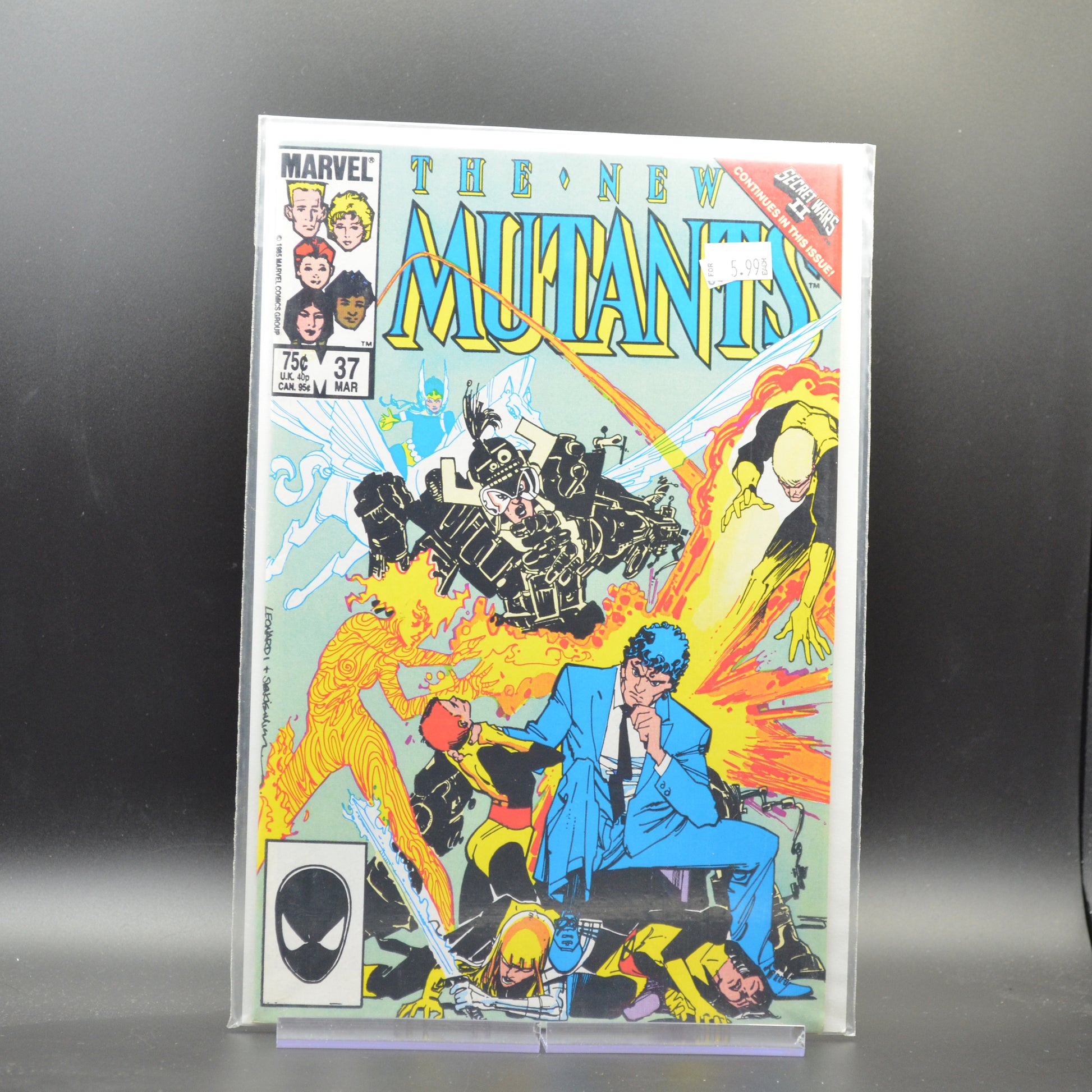 NEW MUTANTS #37 - 2 Geeks Comics
