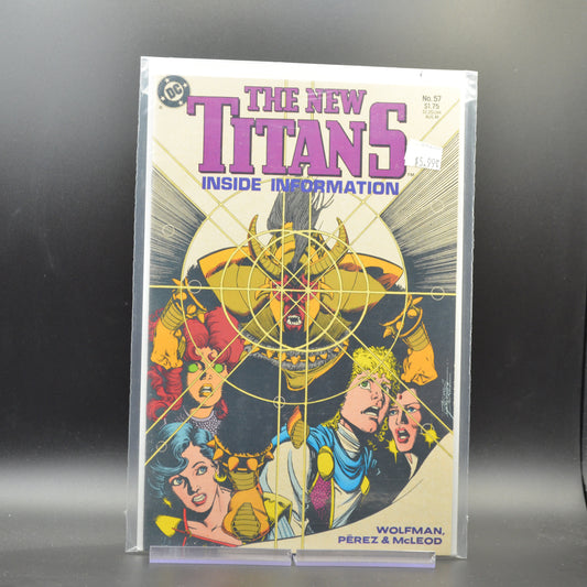 NEW TITANS #57 - 2 Geeks Comics