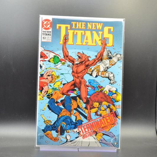 NEW TITANS #63 - 2 Geeks Comics