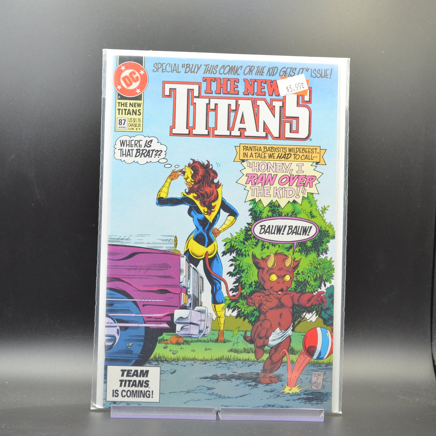 NEW TITANS #87 - 2 Geeks Comics