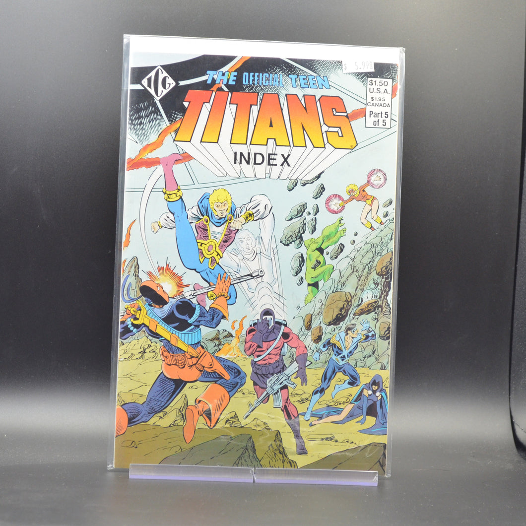 OFFICIAL TEEN TITANS INDEX #5 - 2 Geeks Comics