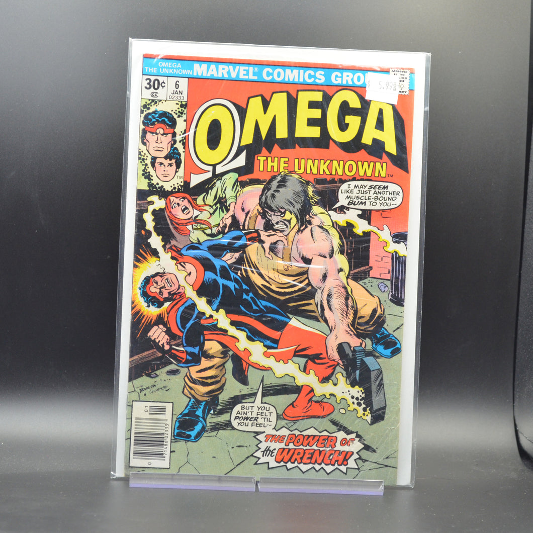 OMEGA THE UNKNOWN #6 - 2 Geeks Comics