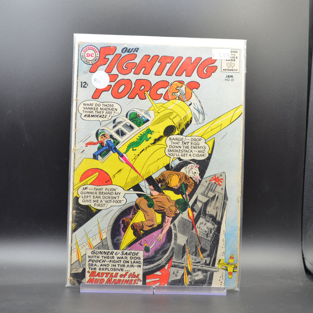 OUR FIGHTING FORCES #81 - 2 Geeks Comics