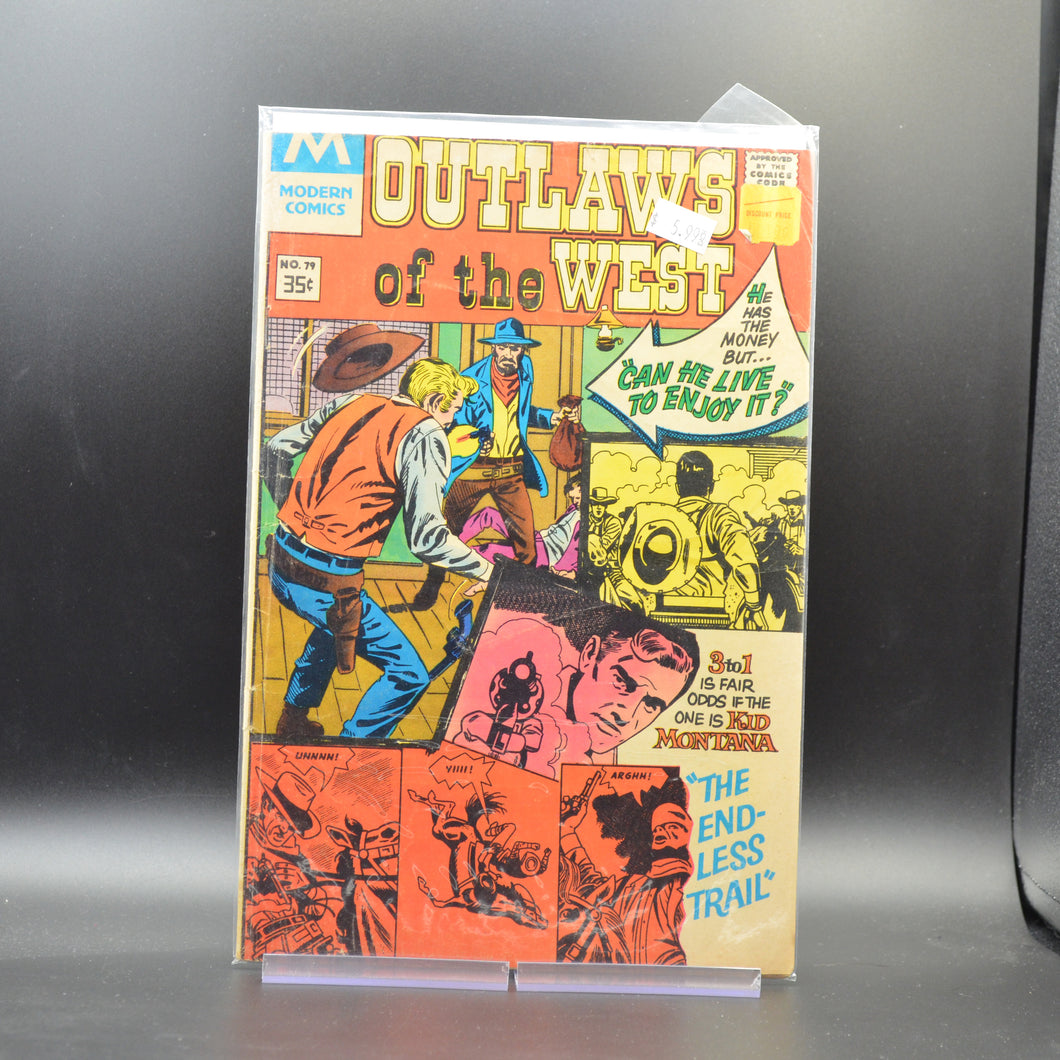 OUTLAWS OF THE WEST #79 - 2 Geeks Comics