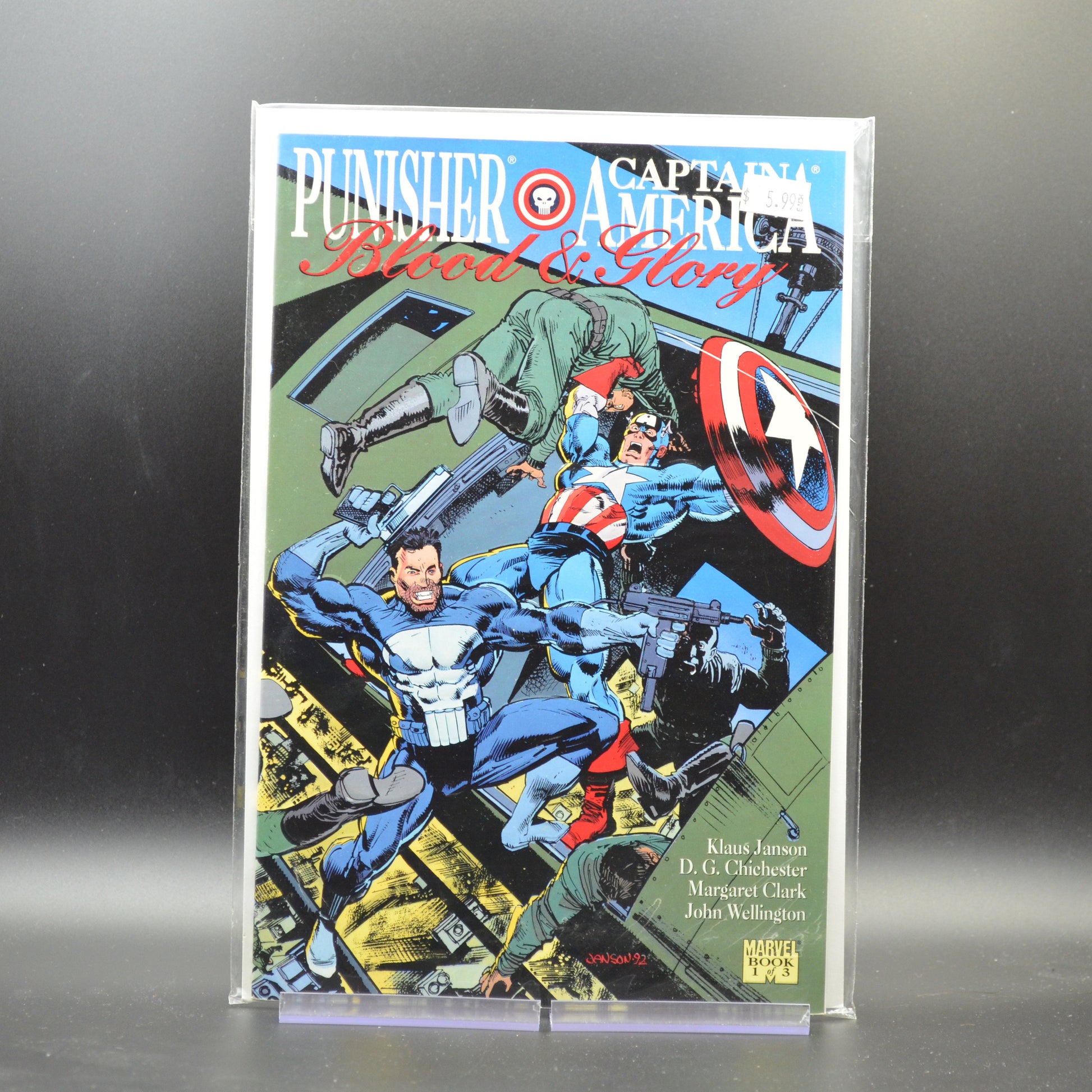BLOOD AND GLORY: PUNISHER / CAPTAIN AMERICA #1 - 2 Geeks Comics