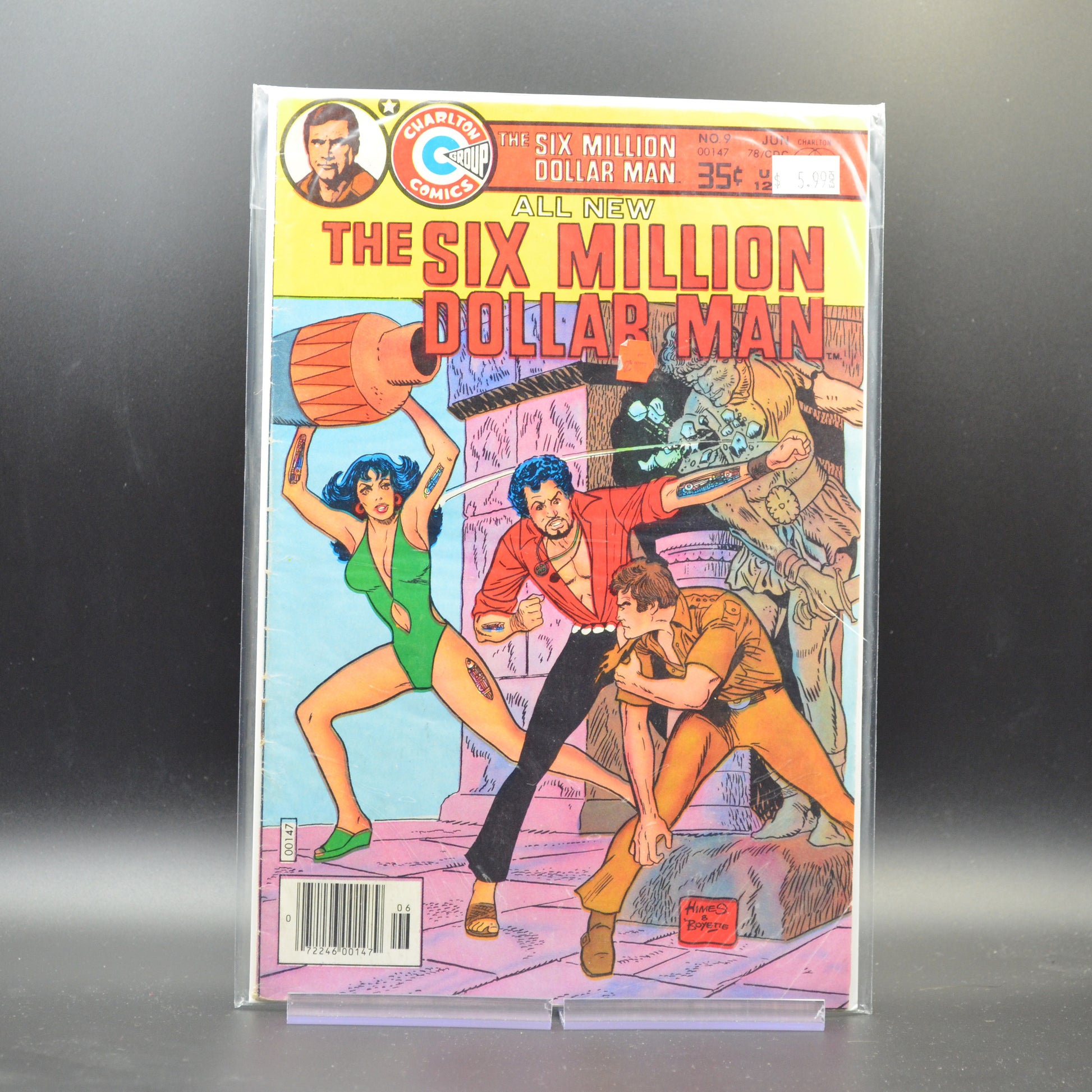 SIX MILLION DOLLAR MAN #9 - 2 Geeks Comics