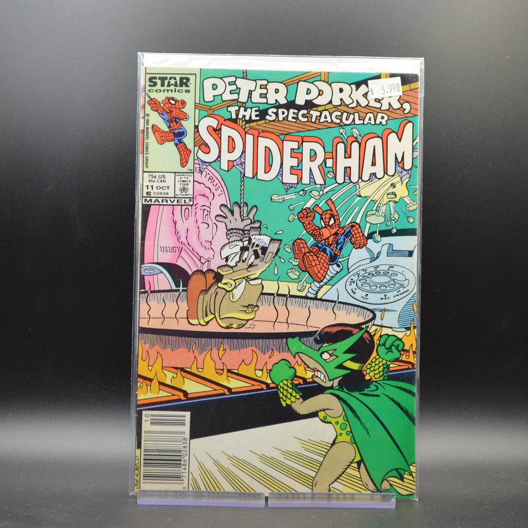 PETER PORKER, THE SPECTACULAR SPIDER-HAM #11 - 2 Geeks Comics