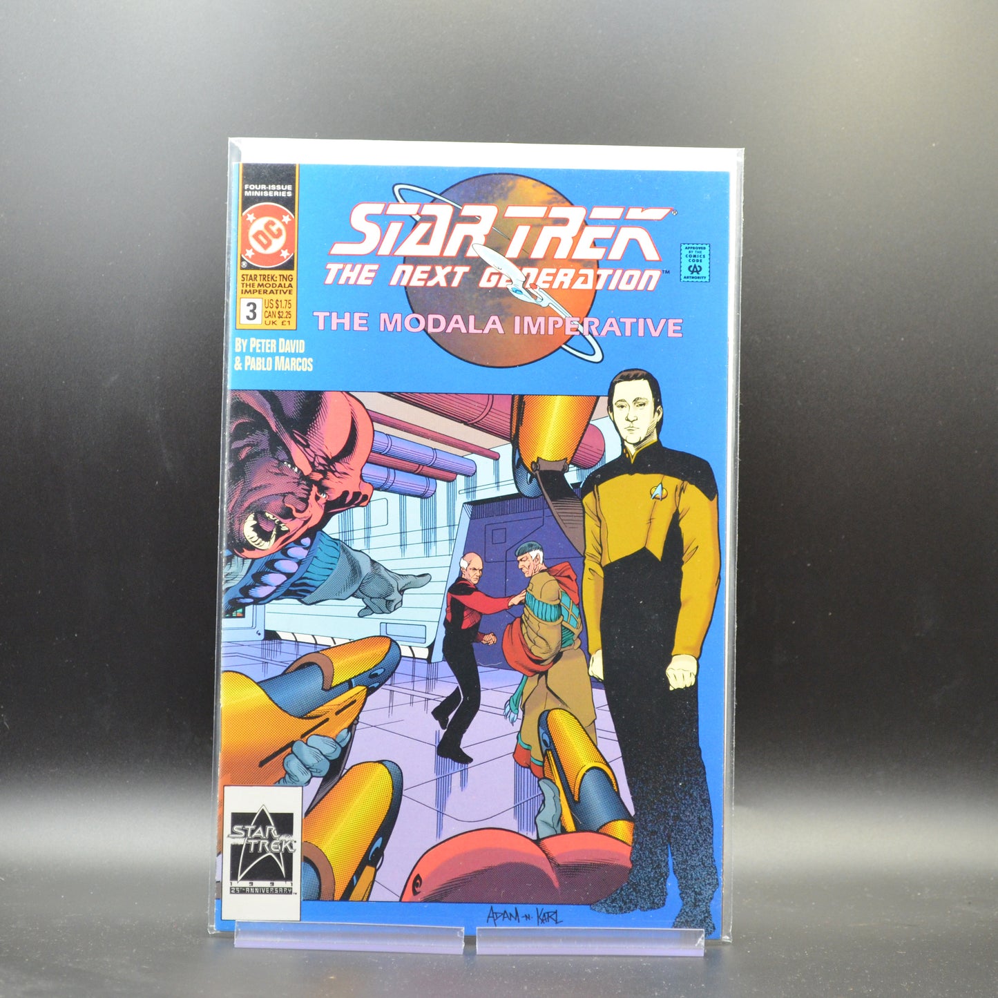STAR TREK: THE NEXT GENERATION - THE MODALA IMPERATIVE #3 - 2 Geeks Comics