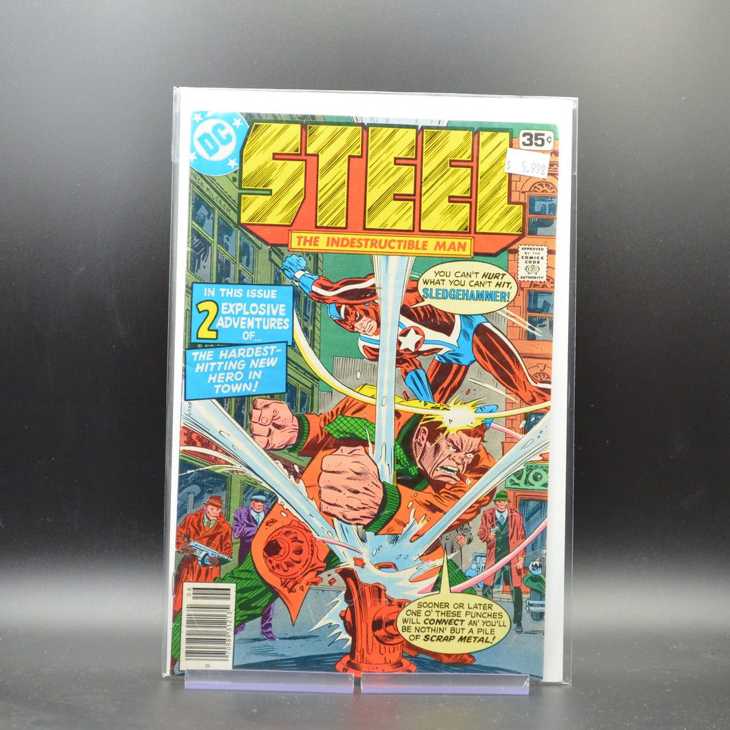 STEEL, THE INDESTRUCTIBLE MAN #3 - 2 Geeks Comics