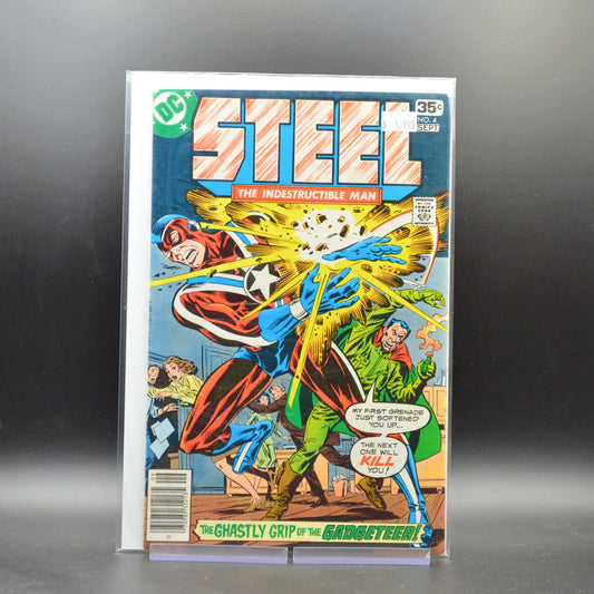 STEEL, THE INDESTRUCTIBLE MAN #4 - 2 Geeks Comics