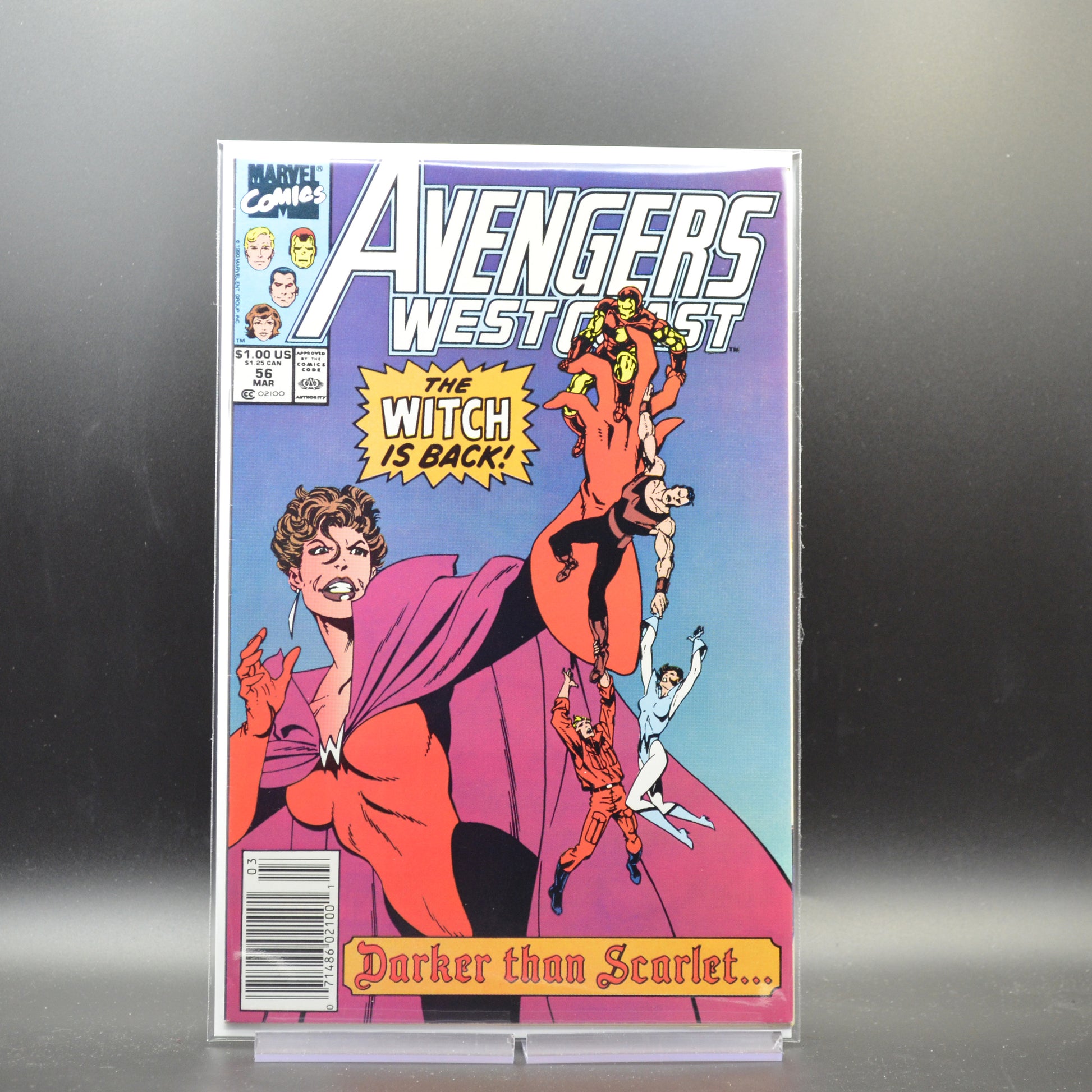 AVENGERS WEST COAST #56 - 2 Geeks Comics