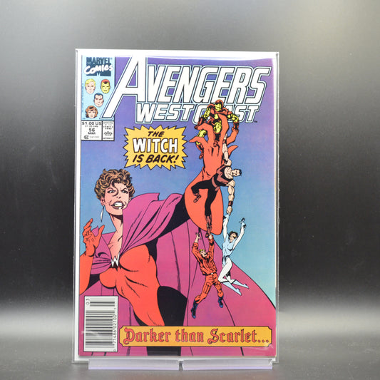 AVENGERS WEST COAST #56 - 2 Geeks Comics