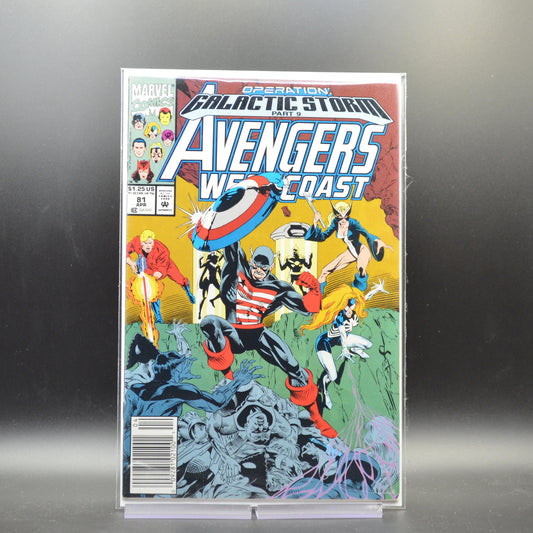 AVENGERS WEST COAST #81 - 2 Geeks Comics