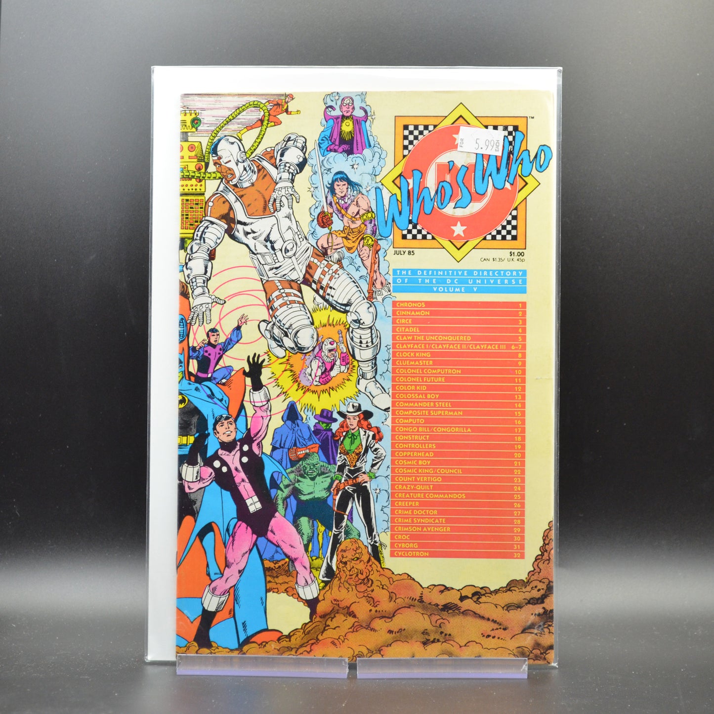 WHO'S WHO: DEFINITIVE DIRECTORY OF THE DC UNIVERSE #5 - 2 Geeks Comics