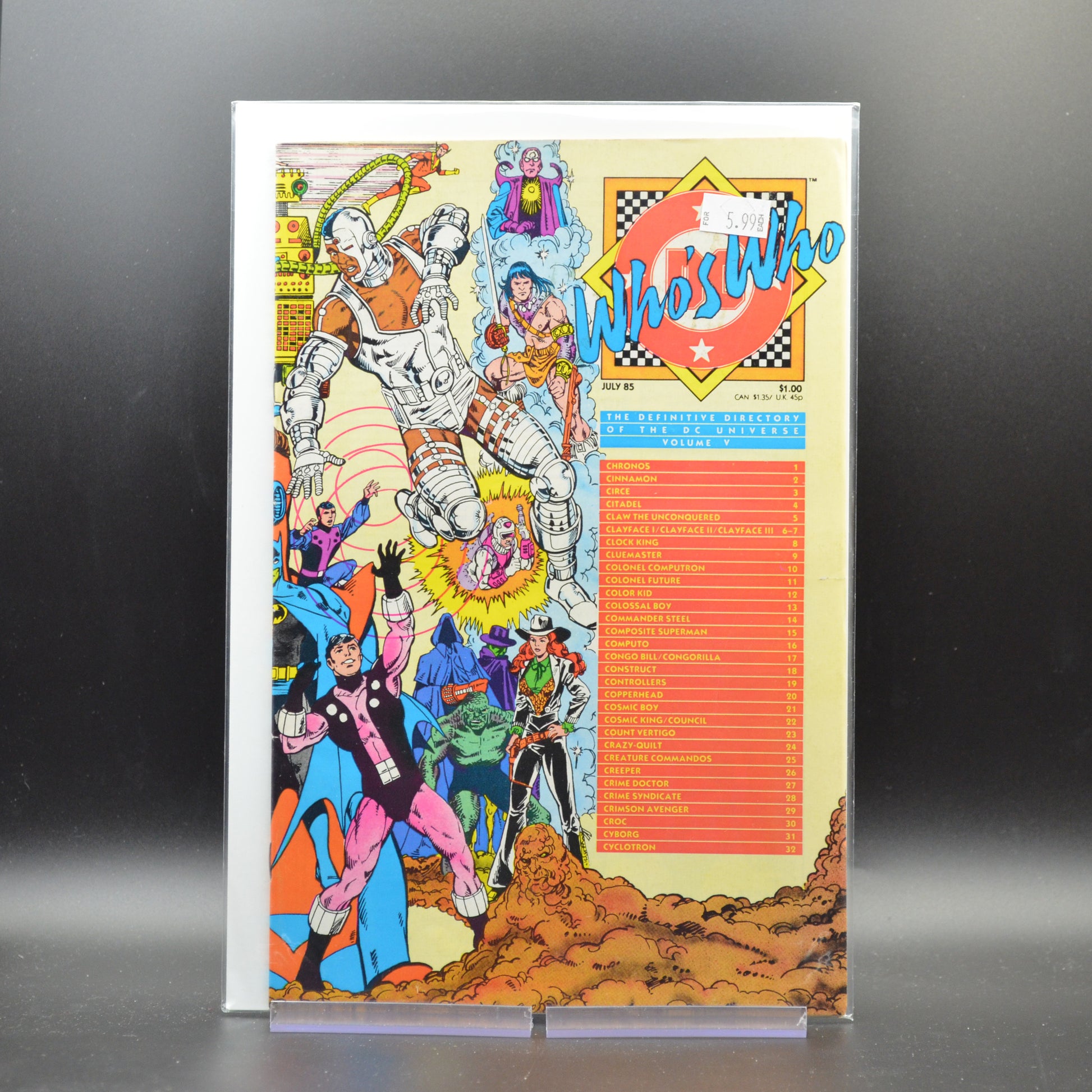 WHO'S WHO: DEFINITIVE DIRECTORY OF THE DC UNIVERSE #5 - 2 Geeks Comics