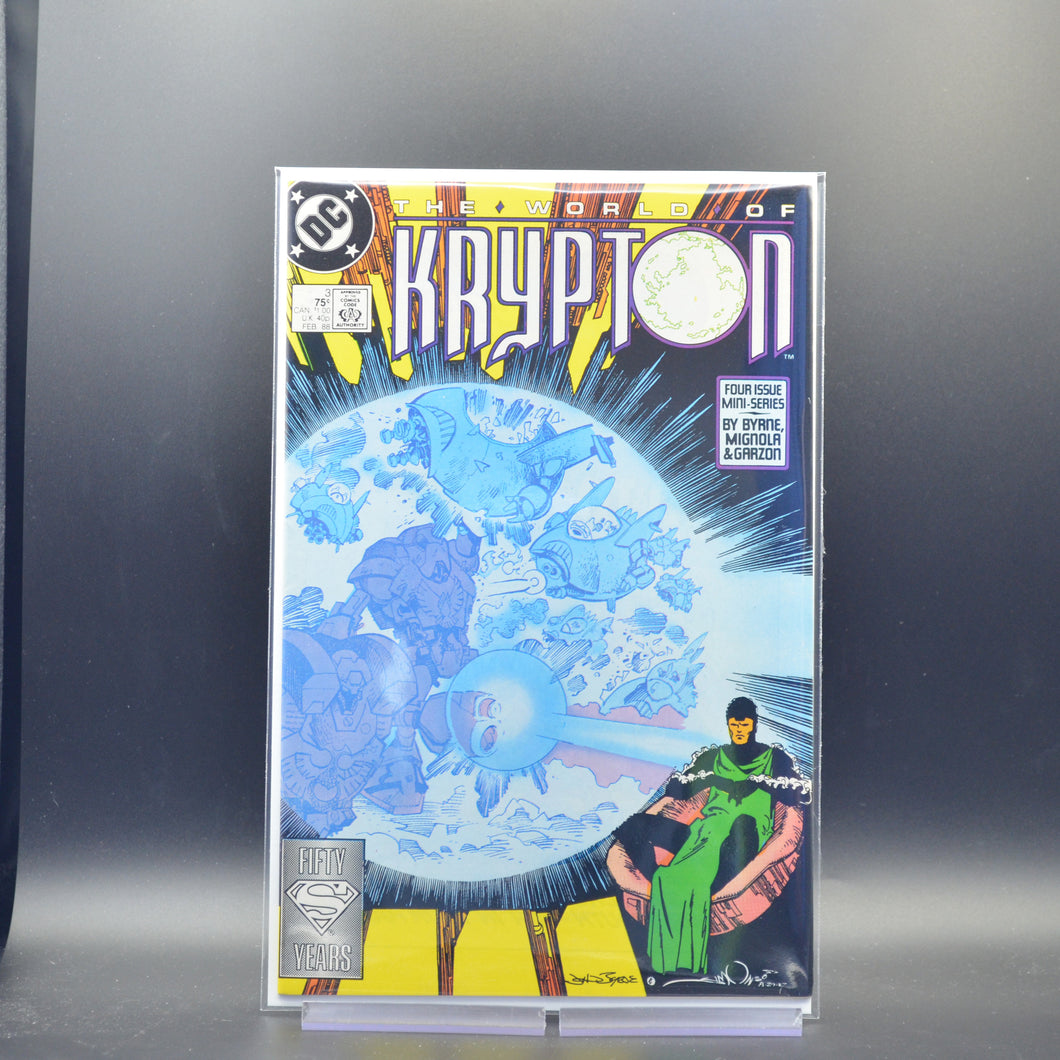 WORLD OF KRYPTON #3 - 2 Geeks Comics