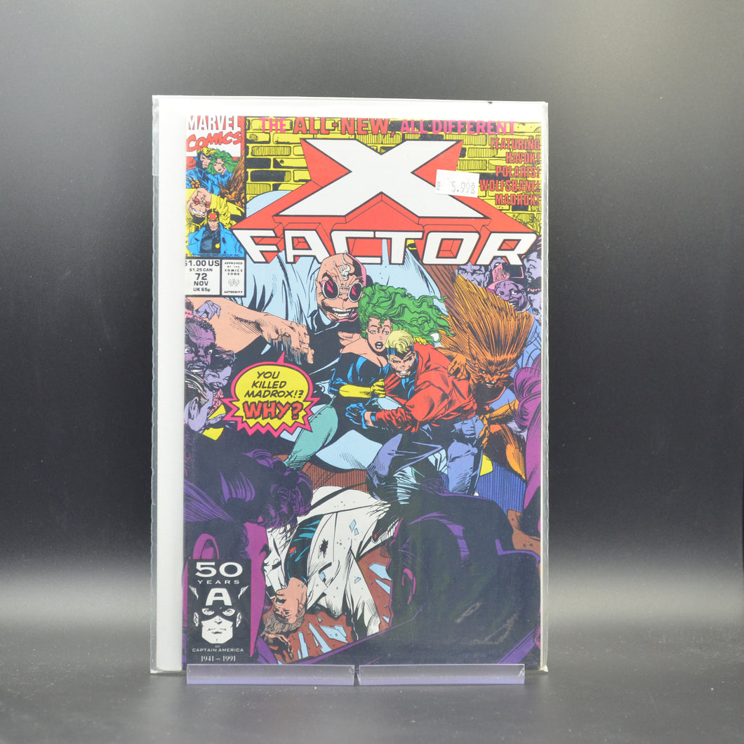 X-FACTOR #72 - 2 Geeks Comics