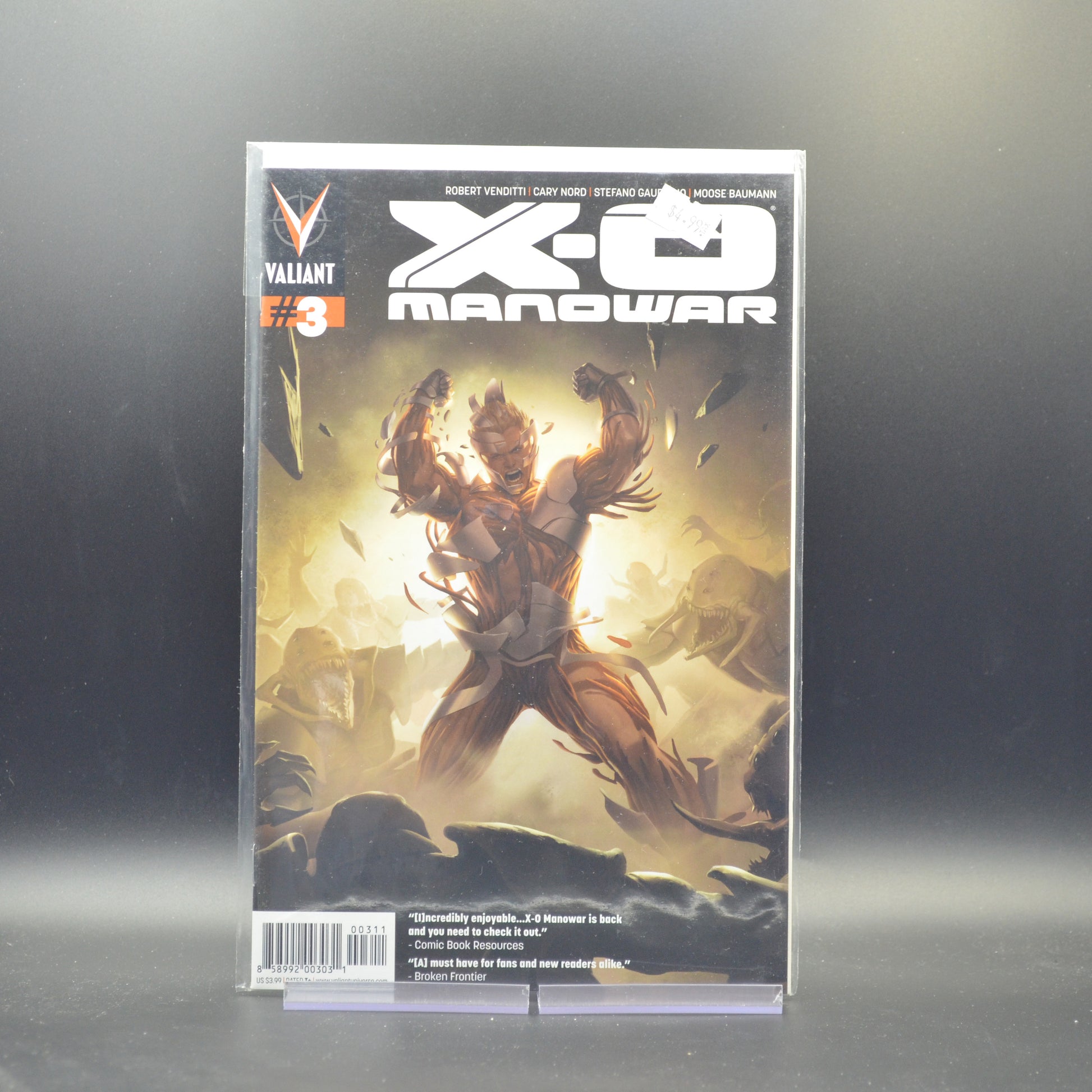 X-O MANOWAR #3 - 2 Geeks Comics