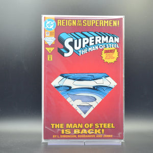 SUPERMAN: THE MAN OF STEEL #22 - 2 Geeks Comics