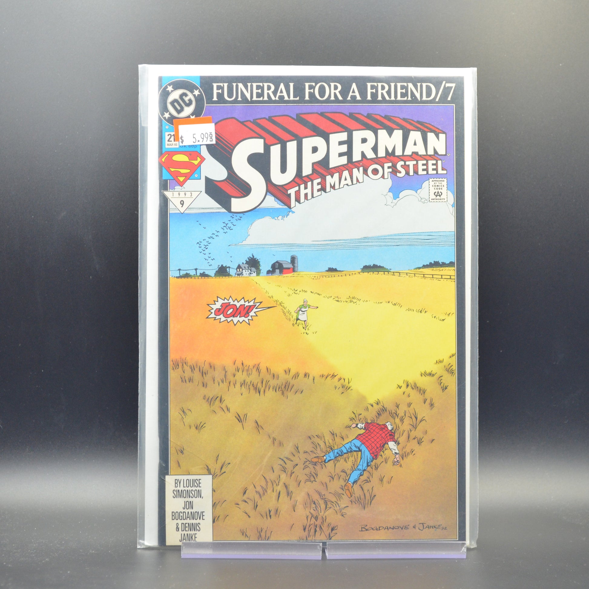 SUPERMAN: THE MAN OF STEEL #21 - 2 Geeks Comics