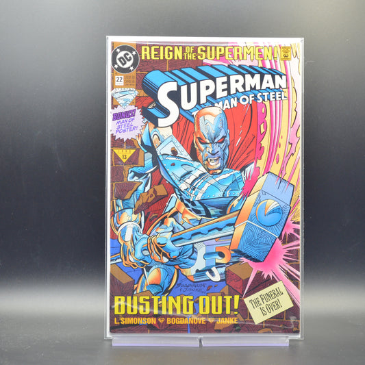 SUPERMAN: THE MAN OF STEEL #22 - 2 Geeks Comics