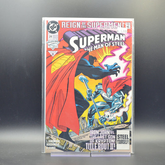 SUPERMAN: THE MAN OF STEEL #24 - 2 Geeks Comics