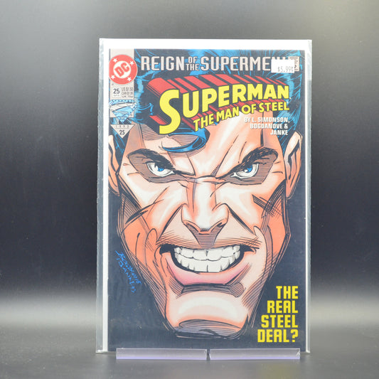 SUPERMAN: THE MAN OF STEEL #25 - 2 Geeks Comics