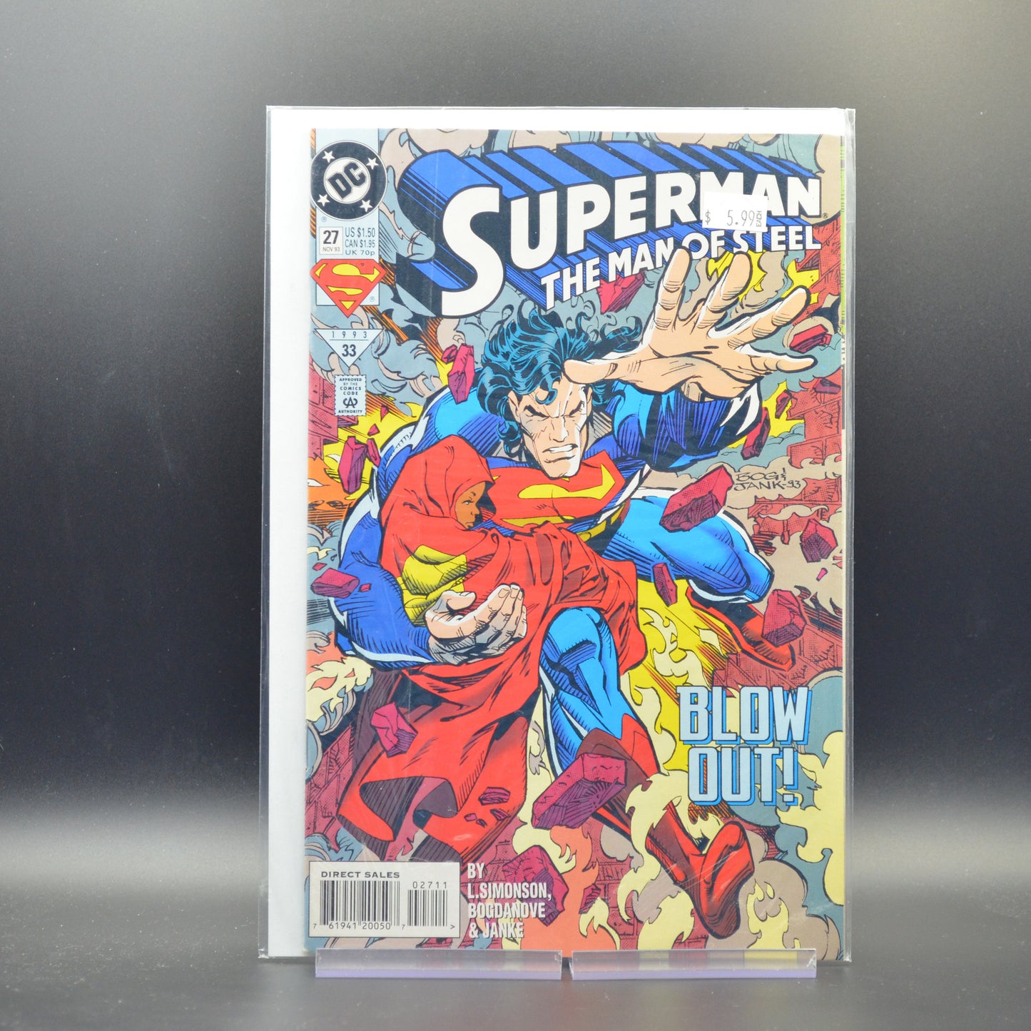 SUPERMAN: THE MAN OF STEEL #27 - 2 Geeks Comics