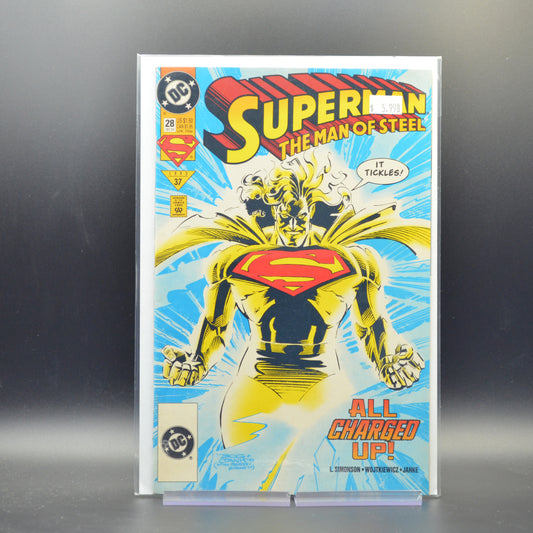 SUPERMAN: THE MAN OF STEEL #28 - 2 Geeks Comics