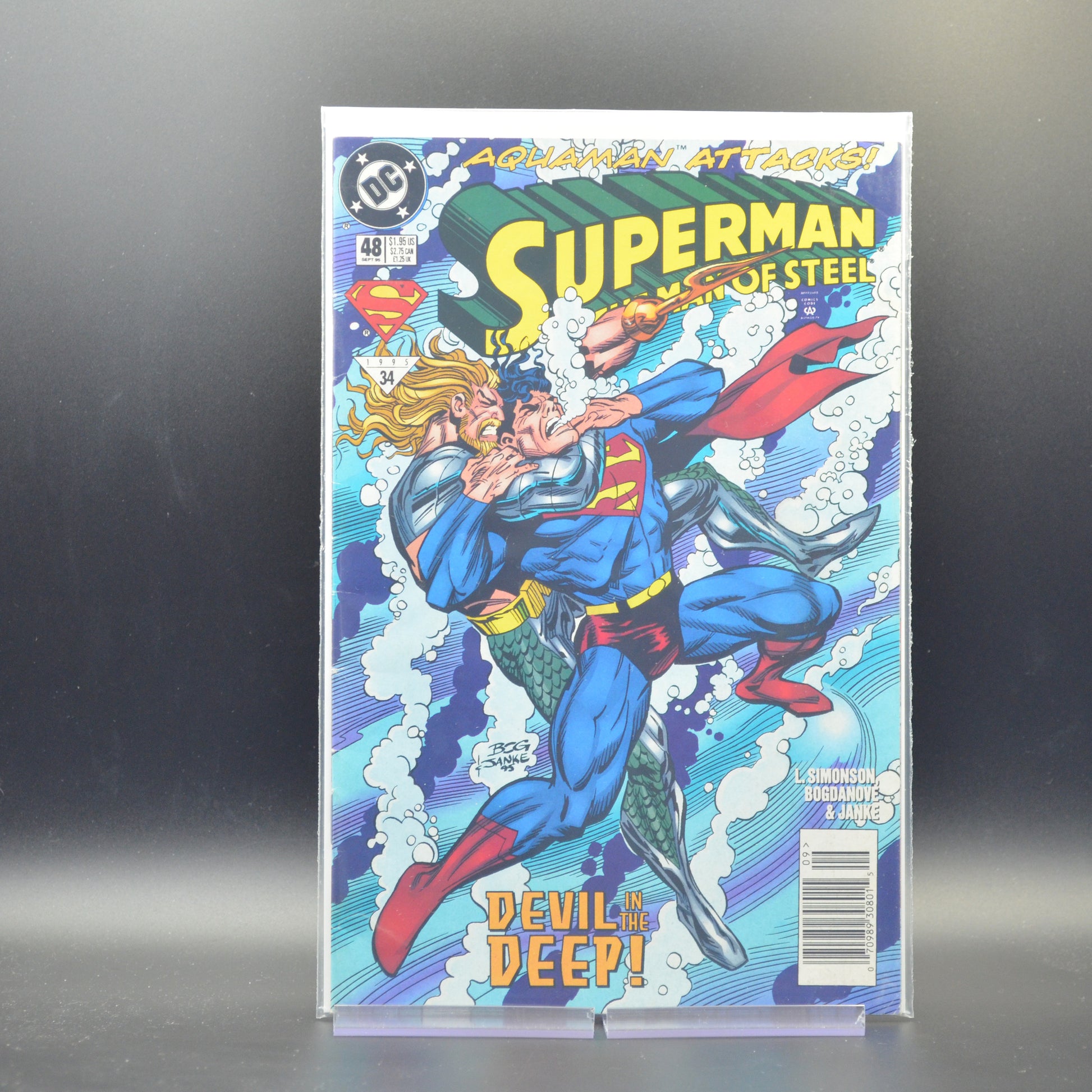 SUPERMAN: THE MAN OF STEEL #48 - 2 Geeks Comics