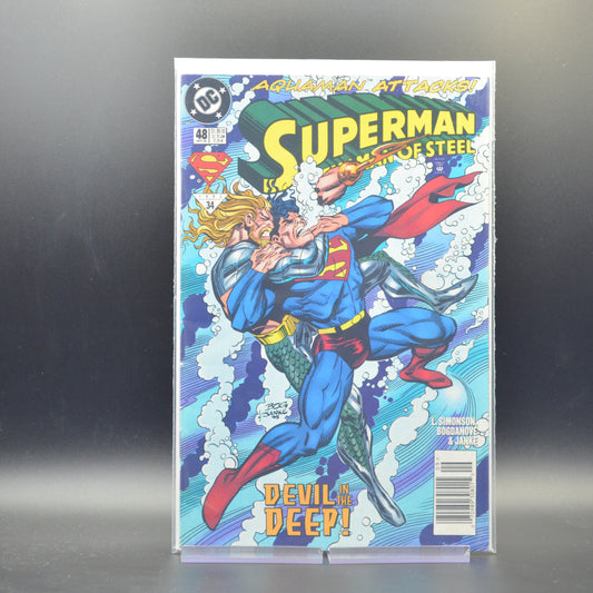 SUPERMAN: THE MAN OF STEEL #48 - 2 Geeks Comics