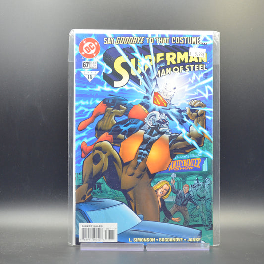 SUPERMAN: THE MAN OF STEEL #67 - 2 Geeks Comics