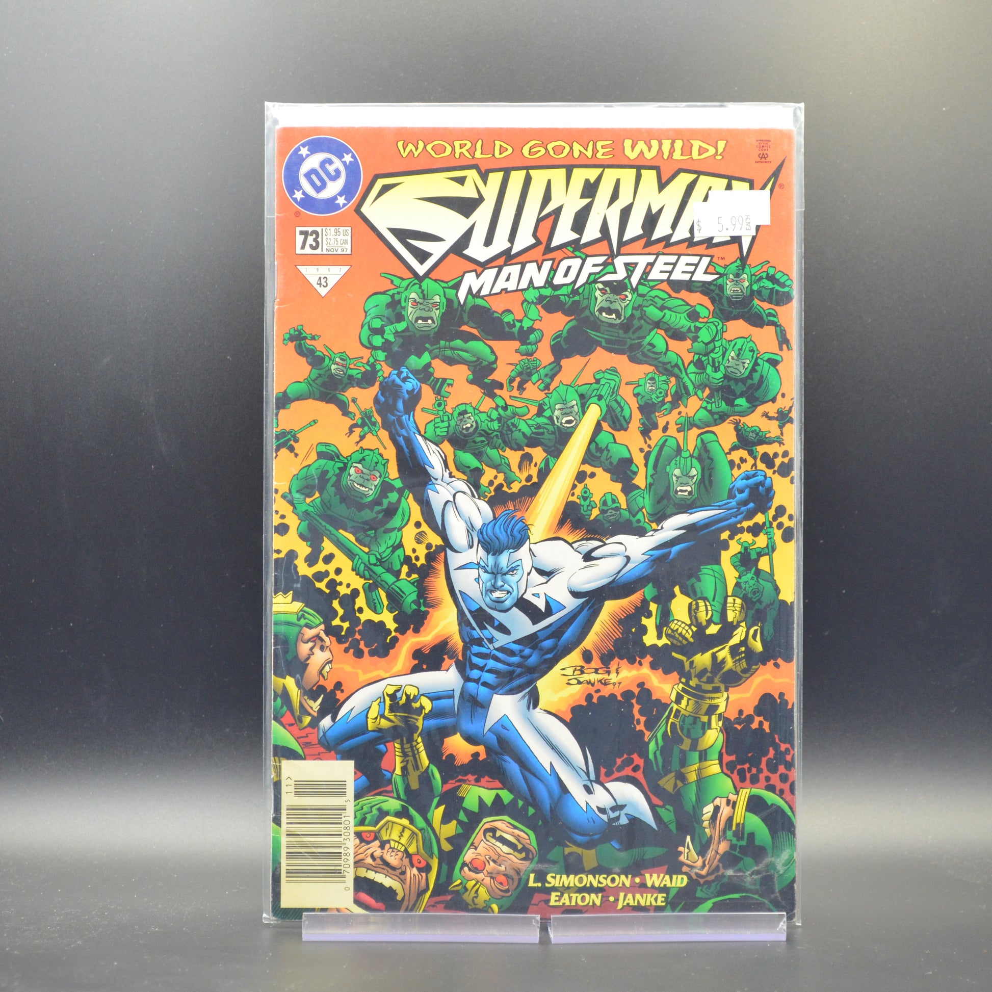 SUPERMAN: THE MAN OF STEEL #73 - 2 Geeks Comics