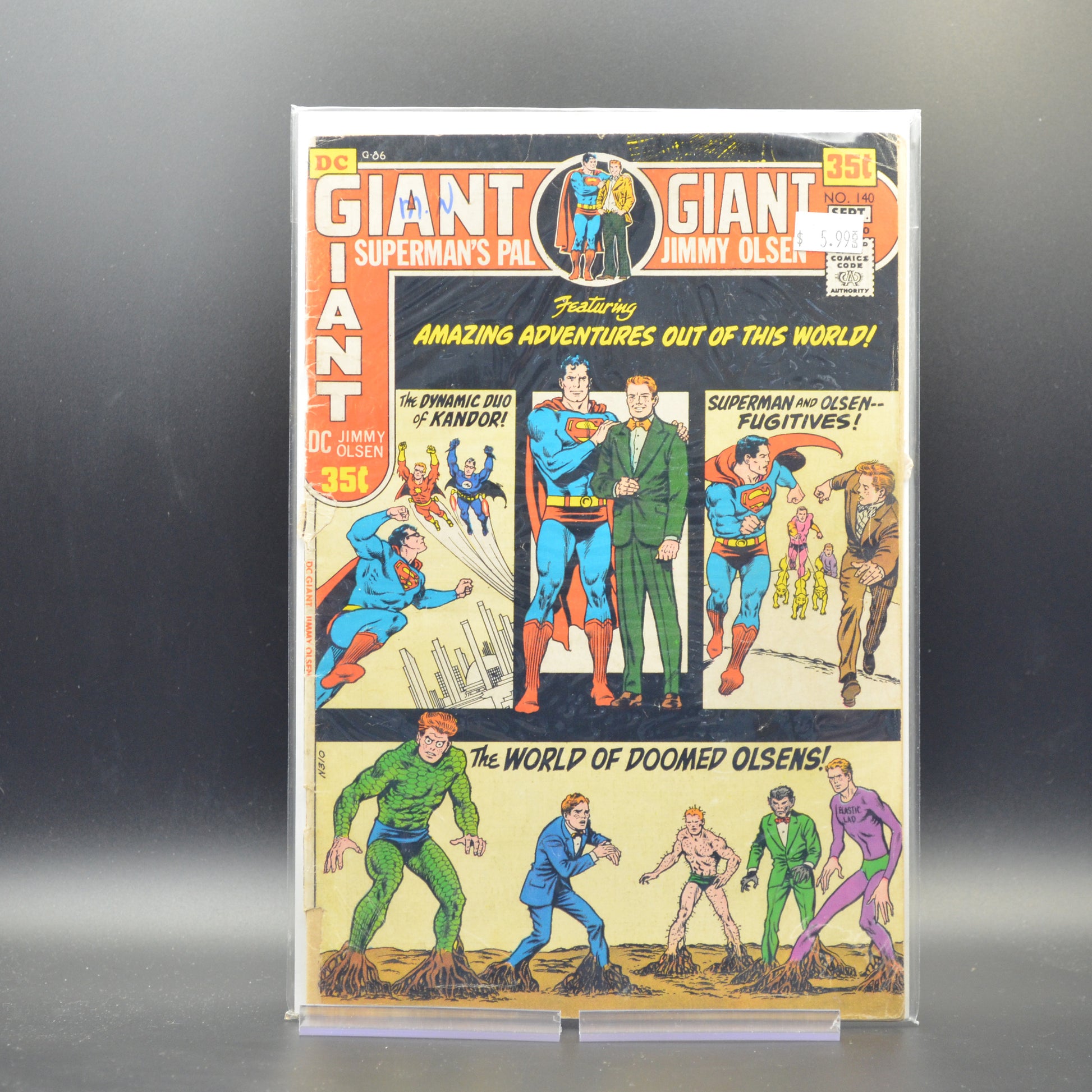 SUPERMAN'S PAL, JIMMY OLSEN #140 - 2 Geeks Comics