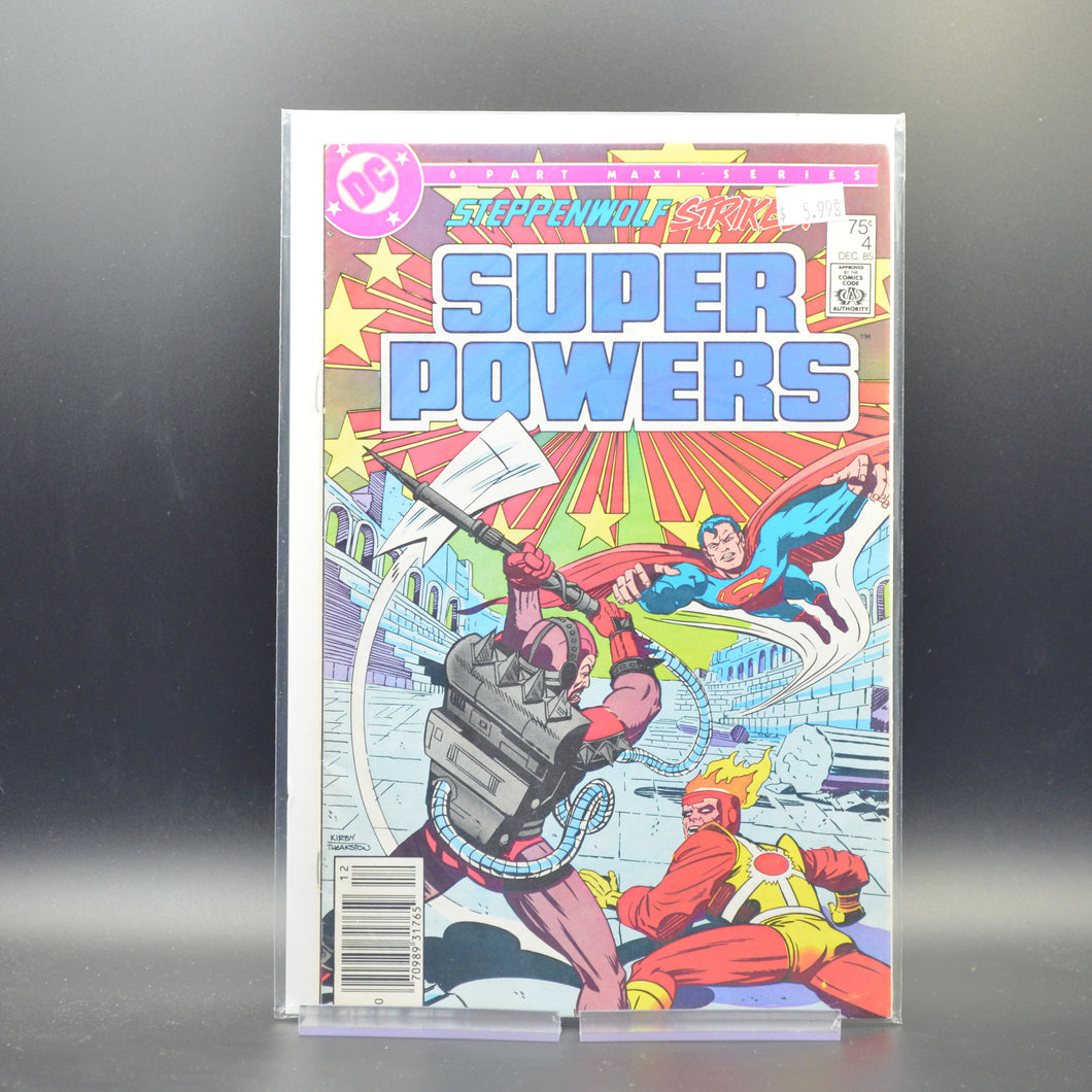 SUPER POWERS #4 - 2 Geeks Comics
