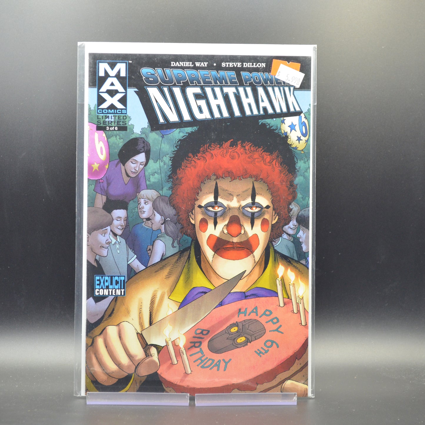 SUPREME POWER: NIGHTHAWK #3 - 2 Geeks Comics