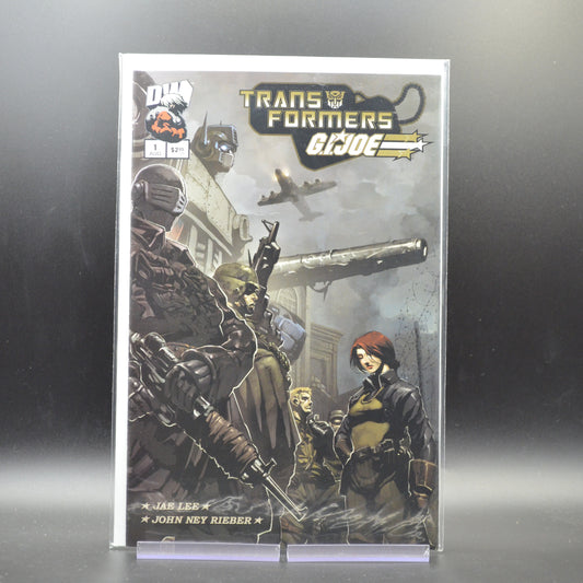 TRANSFORMERS/G.I. JOE #1B - 2 Geeks Comics