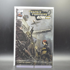 TRANSFORMERS/G.I. JOE #1B - 2 Geeks Comics