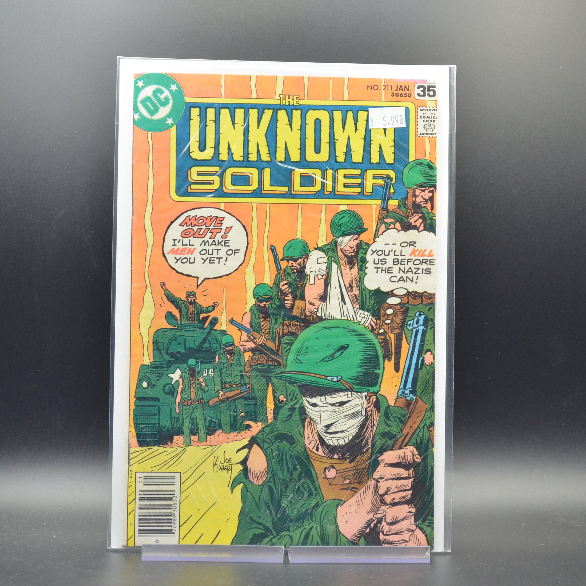 UNKNOWN SOLDIER #211 - 2 Geeks Comics